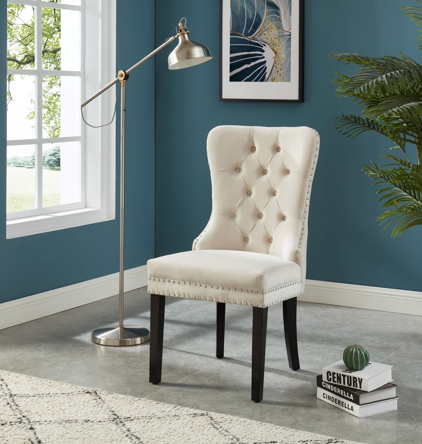 Velvet Dining Chair - ATL FURNITURE