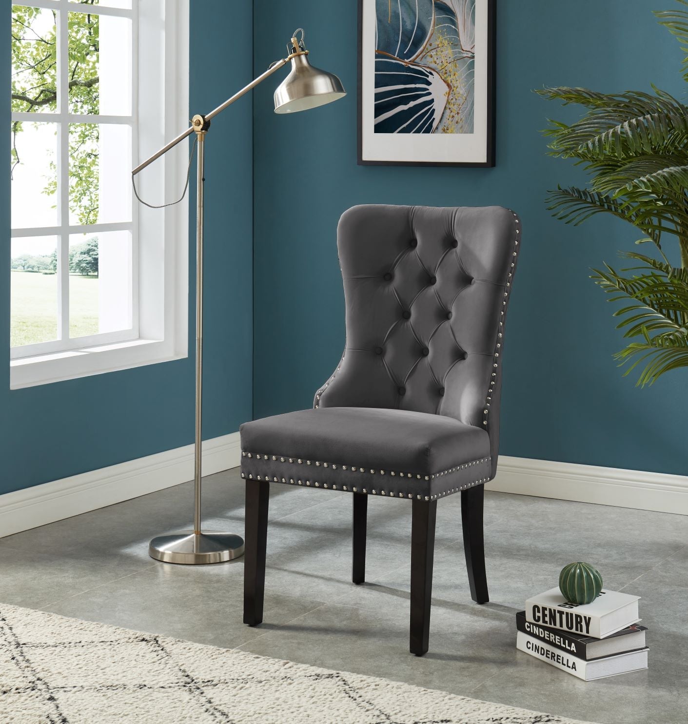 Velvet Dining Chair - ATL FURNITURE