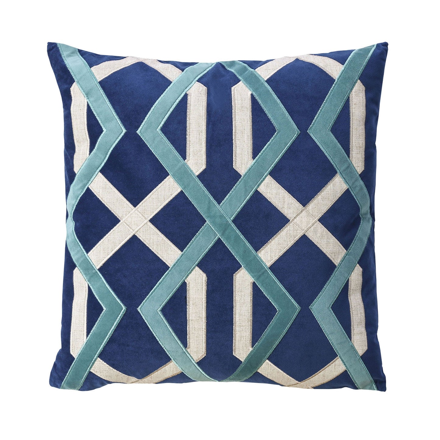 Bea Indigo 20" X 20" Pillow, Indigo (2/CTN) - ATL FURNITURE
