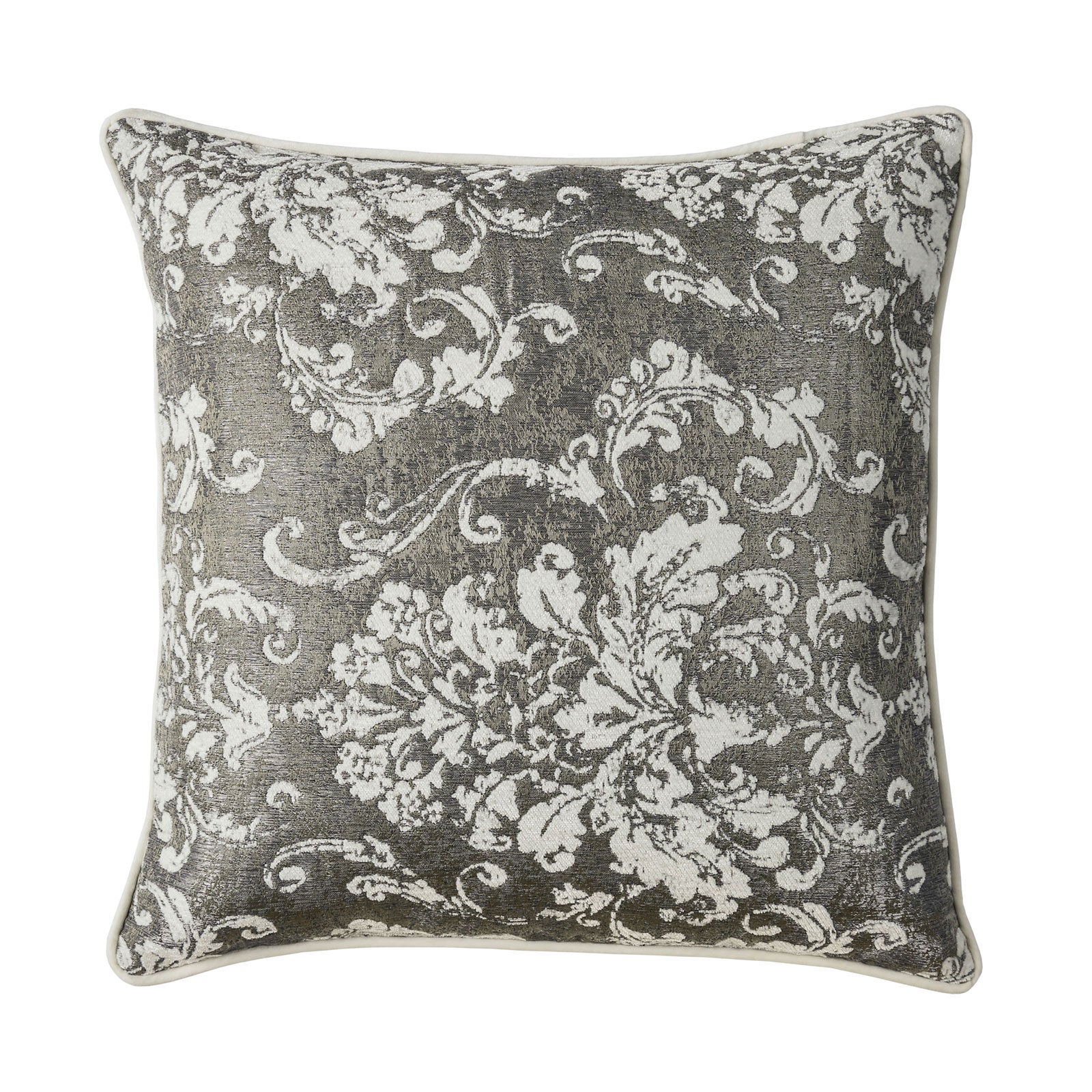 Shary Silver 20" X 20" Pillow, Silver (2/CTN) - ATL FURNITURE