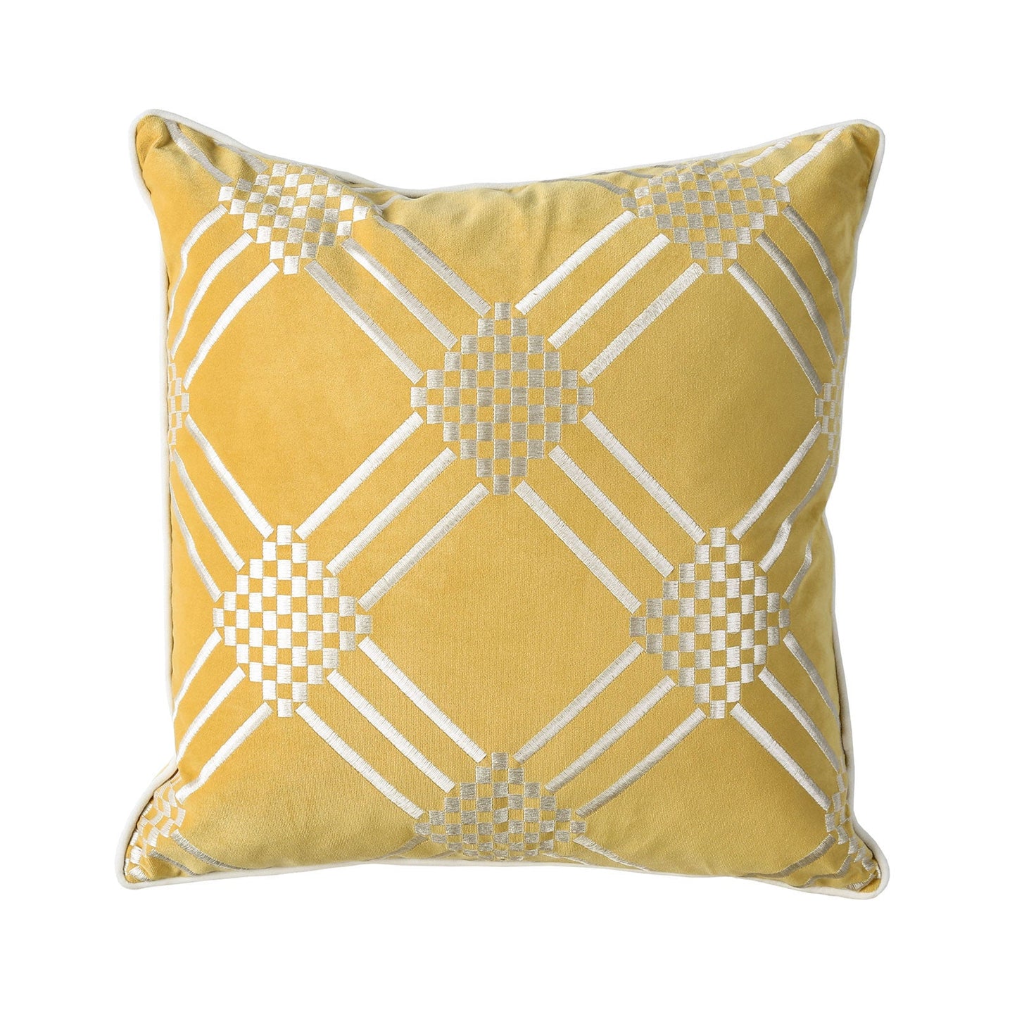 Sam Silver/Gold 20" X 20" Pillow, Silver & Gold (2/CTN) - ATL FURNITURE
