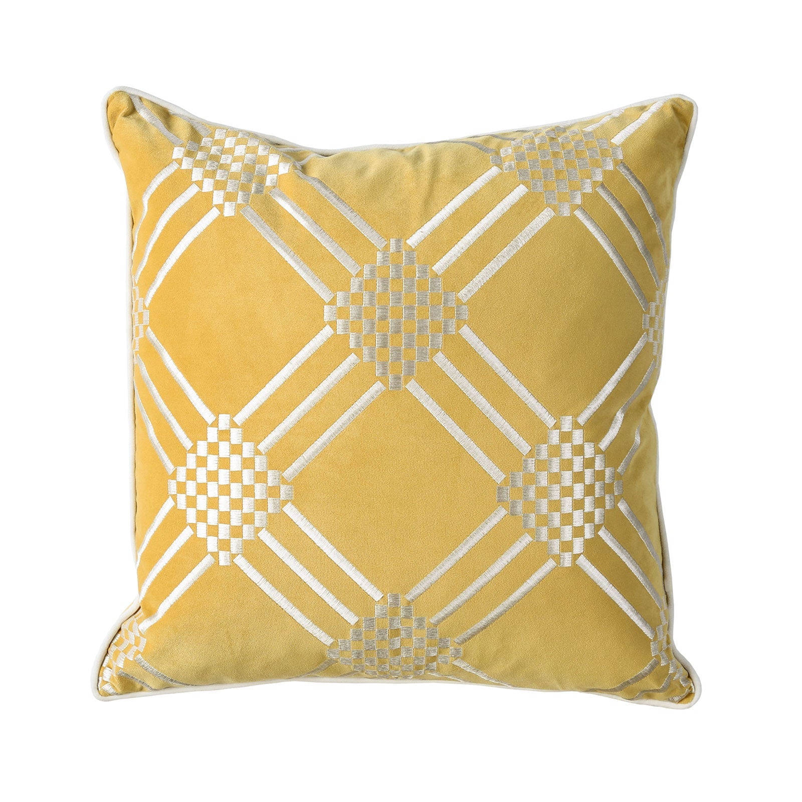 Sam Silver/Gold 20" X 20" Pillow, Silver & Gold (2/CTN) - ATL FURNITURE