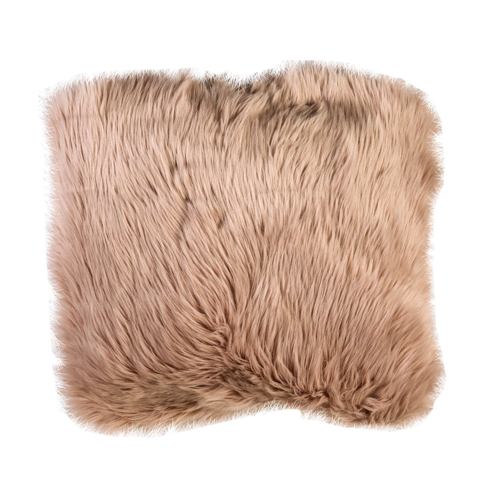 Wendy Blush 20" X 20" Pillow, Fur Blush (2/CTN) - ATL FURNITURE
