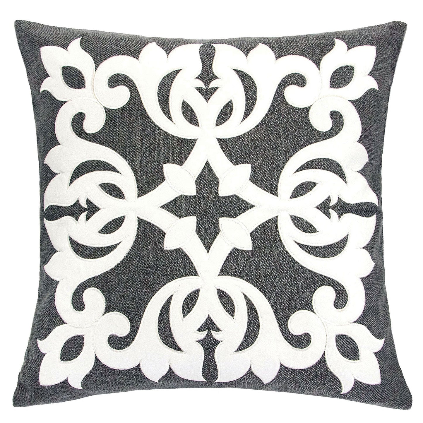 Trudy Gray 20" X 20" Pillow, Gray - ATL FURNITURE