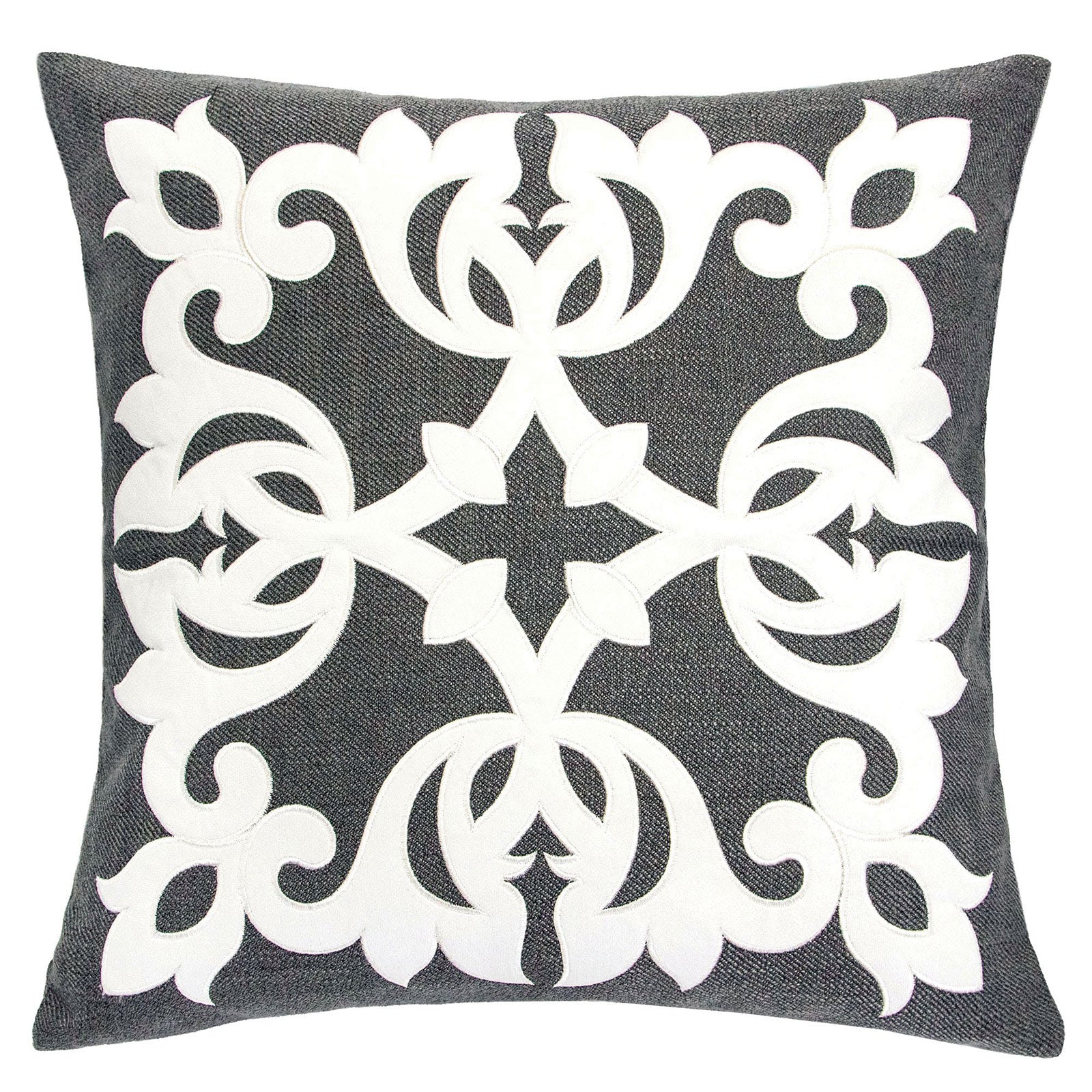 Trudy Gray 20" X 20" Pillow, Gray - ATL FURNITURE