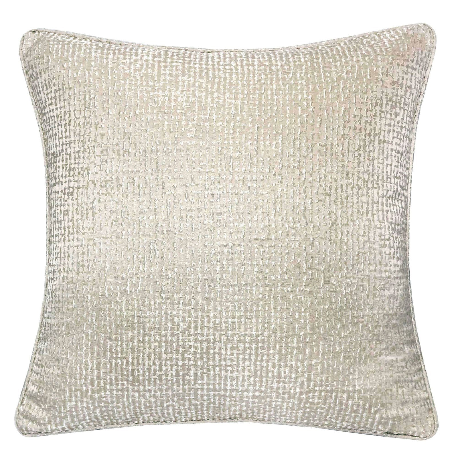 Leyla Silver 20" X 20" Pillow, Silver - ATL FURNITURE