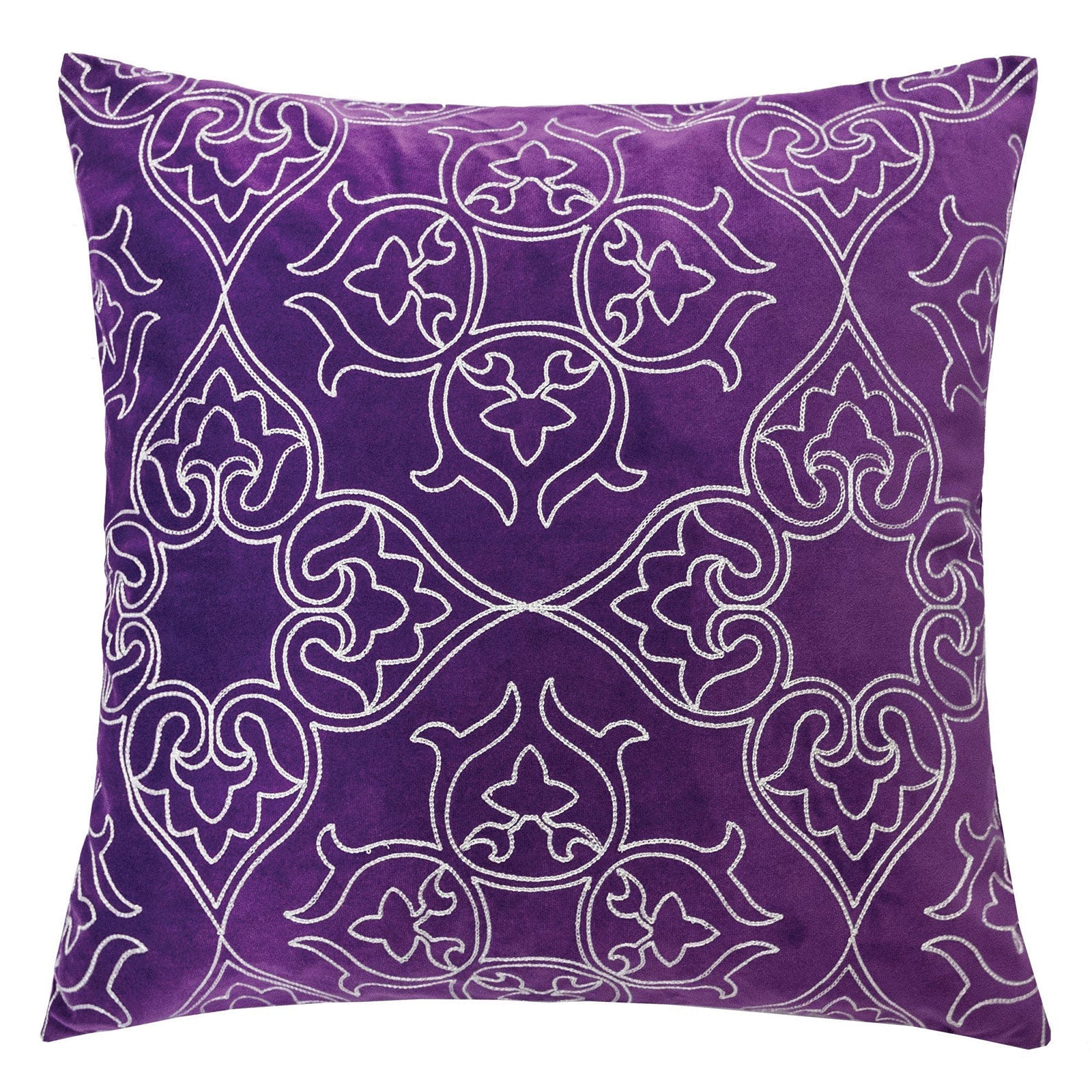 Kyla Purple 20" X 20" Pillow, Purple - ATL FURNITURE