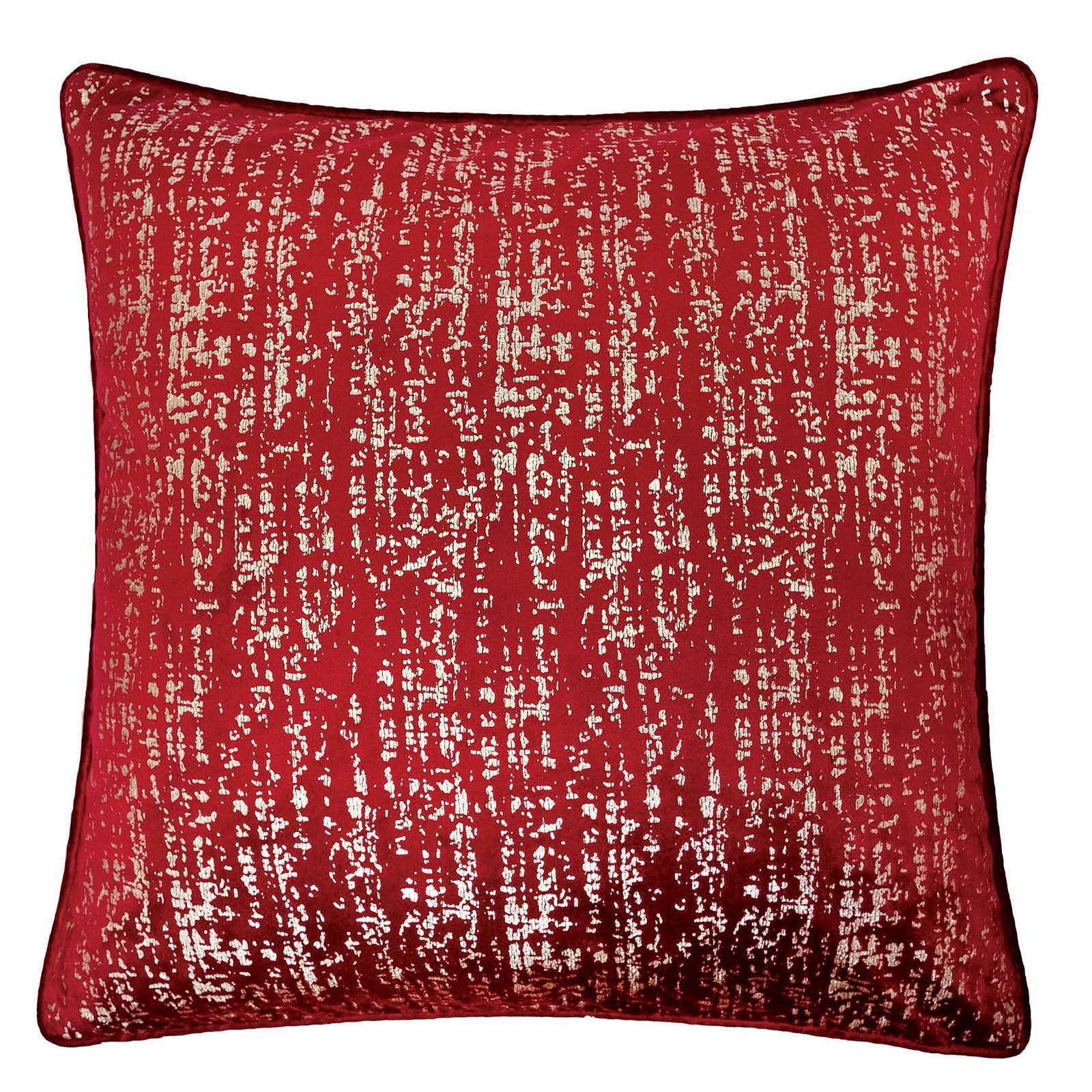 Belle Red 20" X 20" Pillow, Red - ATL FURNITURE