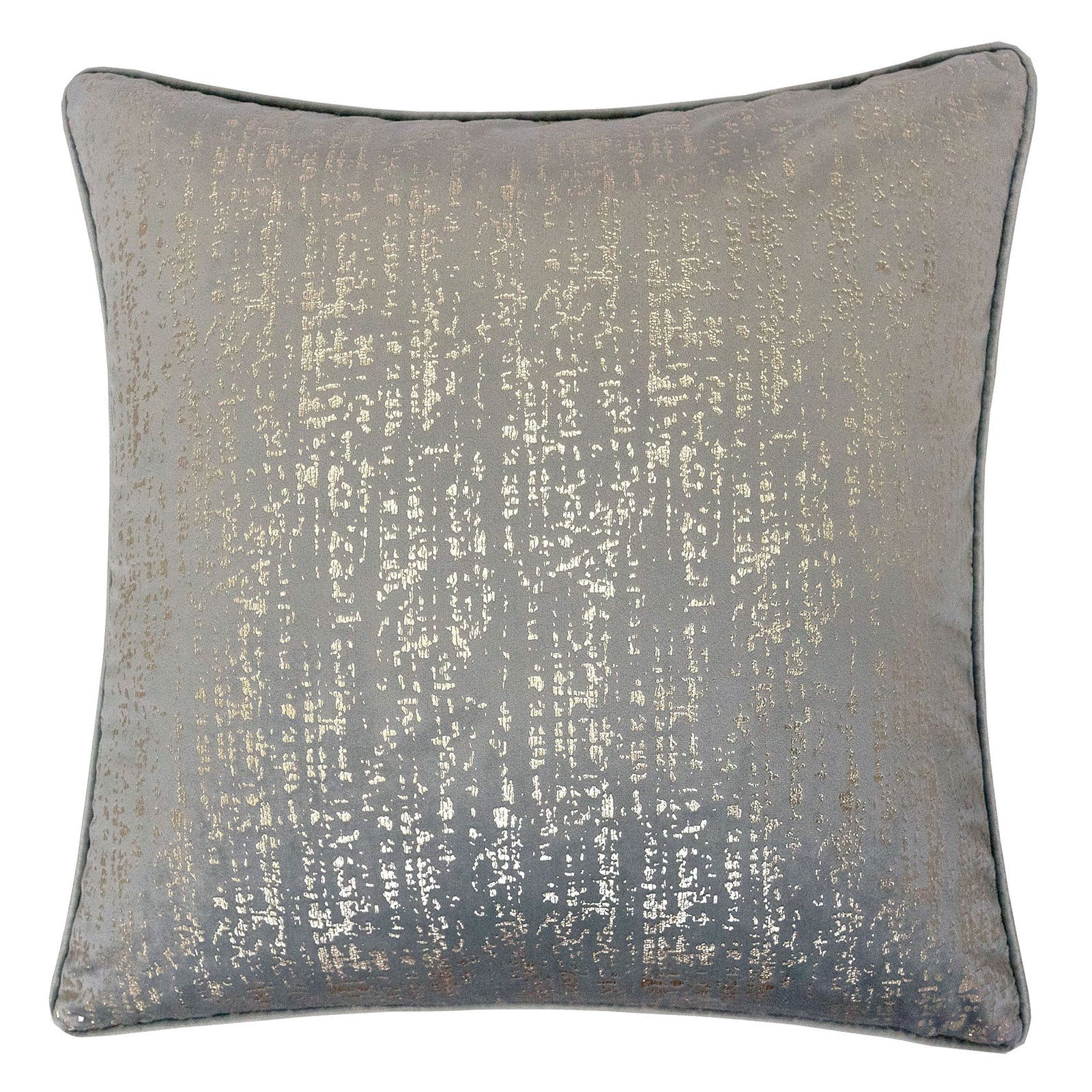 Belle Silver 20" X 20" Pillow, Silver - ATL FURNITURE