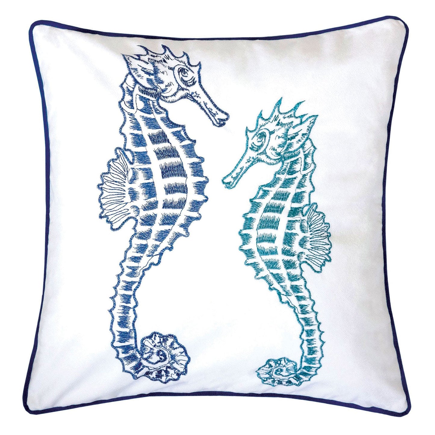 Lorrie Blue 20" X 20" Pillow, Blue - ATL FURNITURE