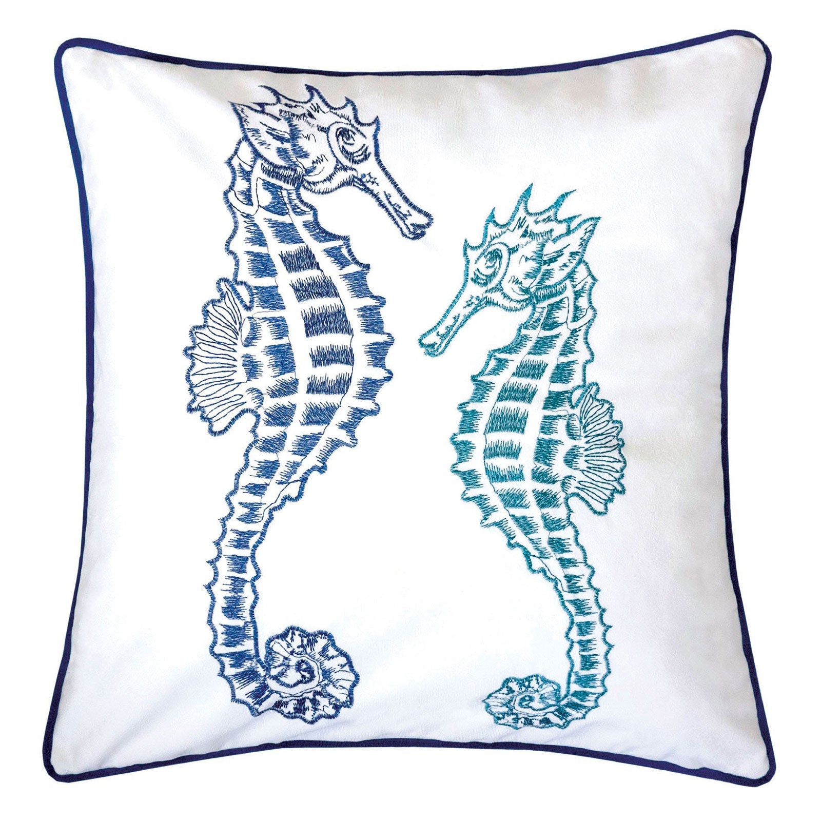 Lorrie Blue 20" X 20" Pillow, Blue - ATL FURNITURE