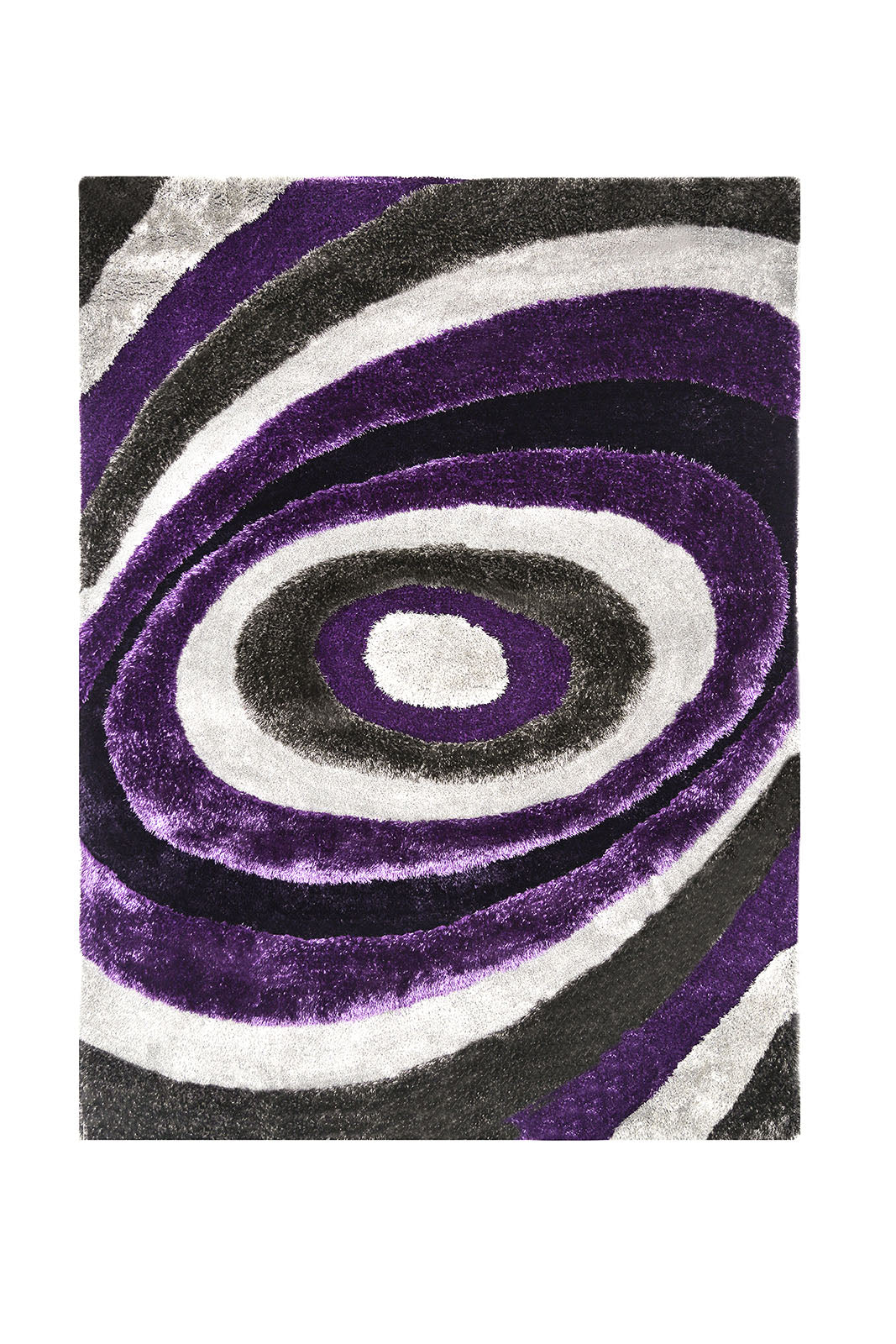 Winnipeg Gray/Purple 5' X 8' Area Rug - ATL FURNITURE