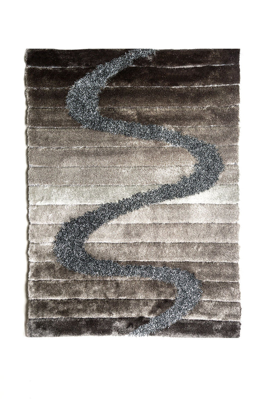 Vancouver Gray 5' X 8' Area Rug - ATL FURNITURE