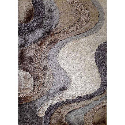 Vancouver Earth 5' X 7' Area Rug - ATL FURNITURE