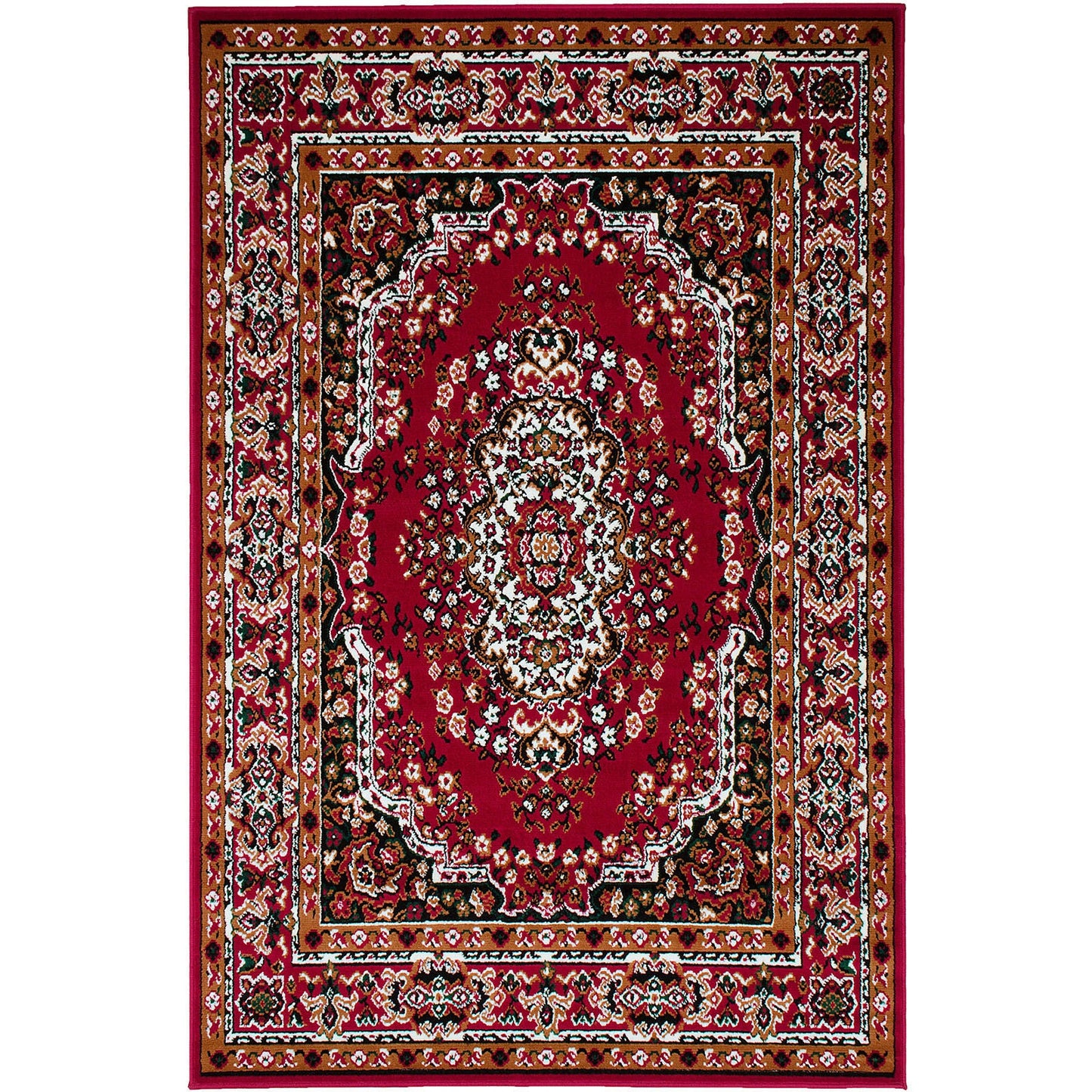 SHINTA Red 5' X 8' Area Rug - ATL FURNITURE