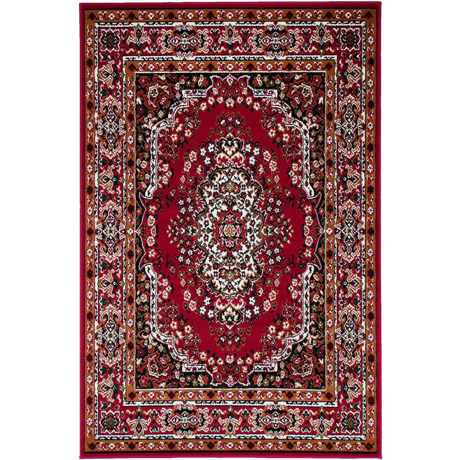 SHINTA Red 5' X 8' Area Rug - ATL FURNITURE