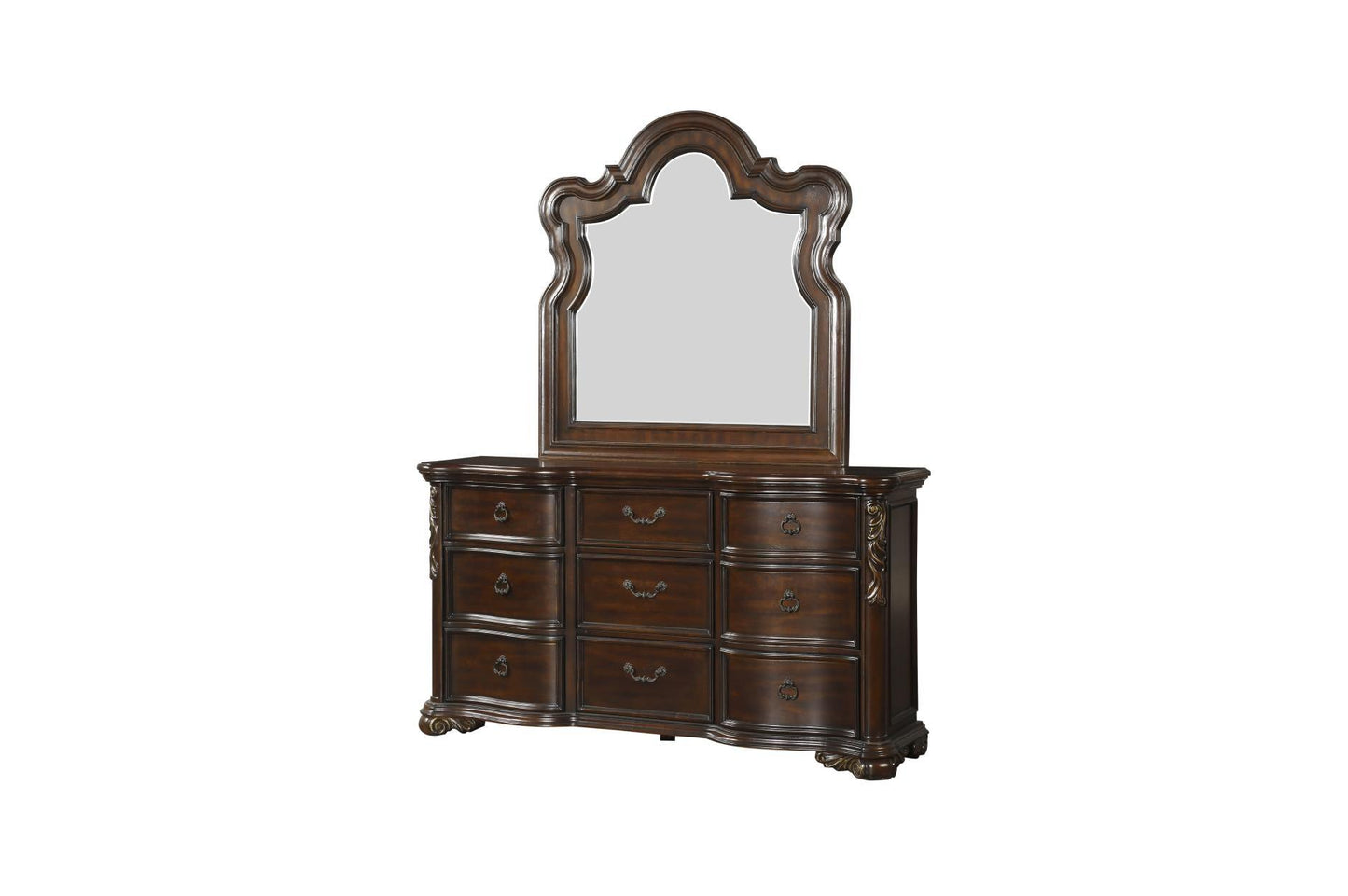 Royal Highlands Bedroom Set In Cherry By Homelegance Furniture - ATL FURNITURE