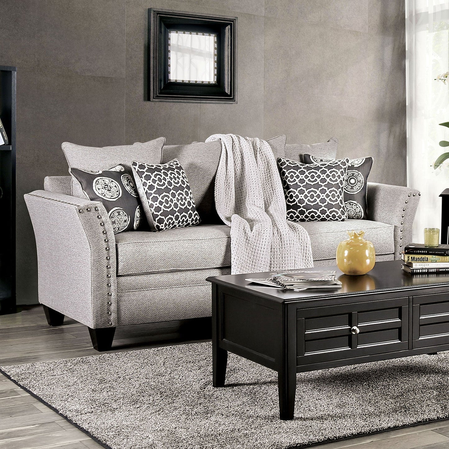 Talgarth Gray Sofa - ATL FURNITURE