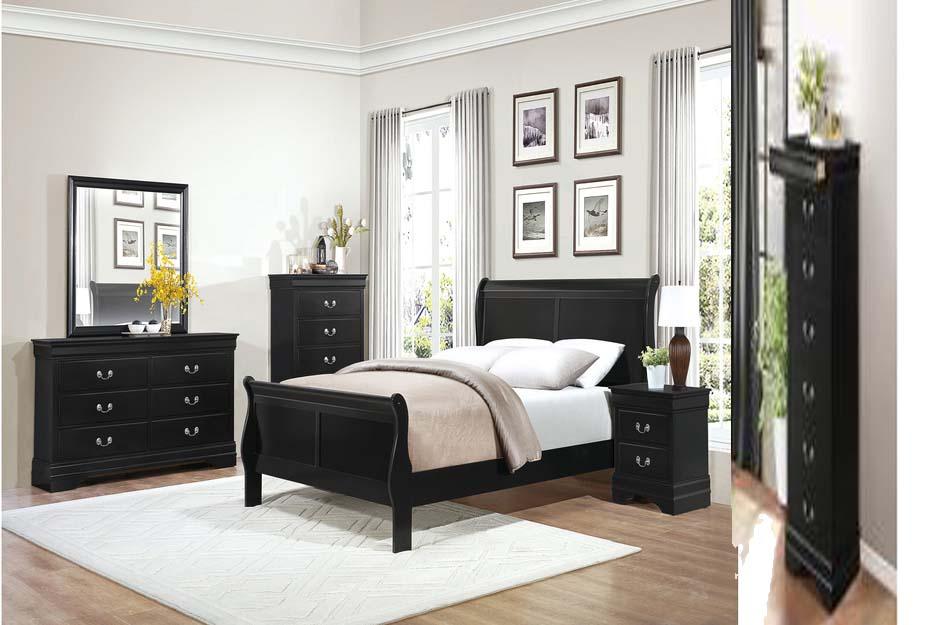 Homelegance - Mayville 7 Piece Queen Bedroom Set - 2147Bk-1-7Set - ATL FURNITURE