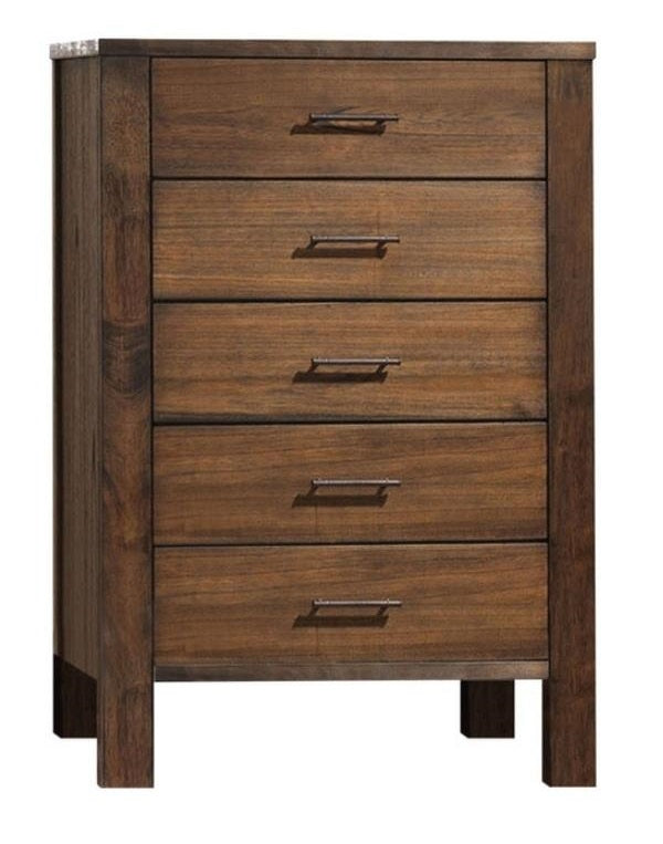 Acme Merrilee 5-Drawer Chest in Oak 21686 - ATL FURNITURE