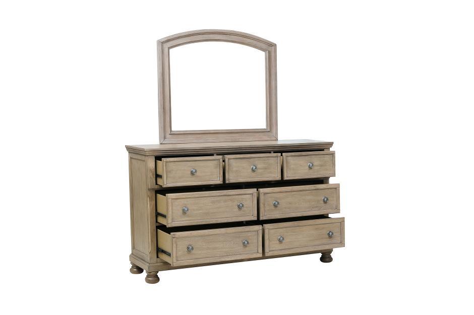 Homelegance - Bethel Dresser With Hidden Drawer - 2259Gy-5 - ATL FURNITURE