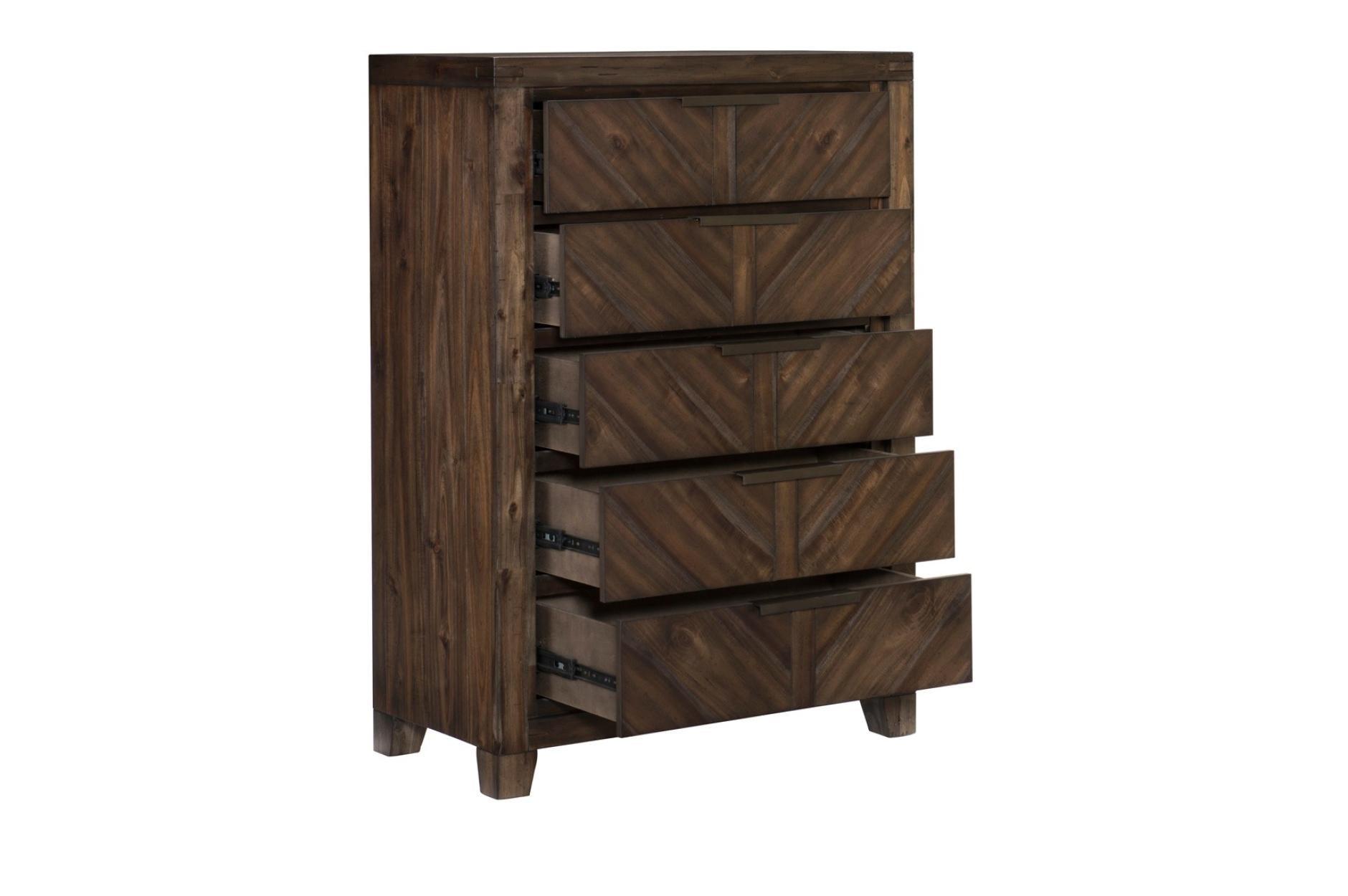 Homelegance - Parnell Chest In Distressed Espresso - 1648-9 - ATL FURNITURE