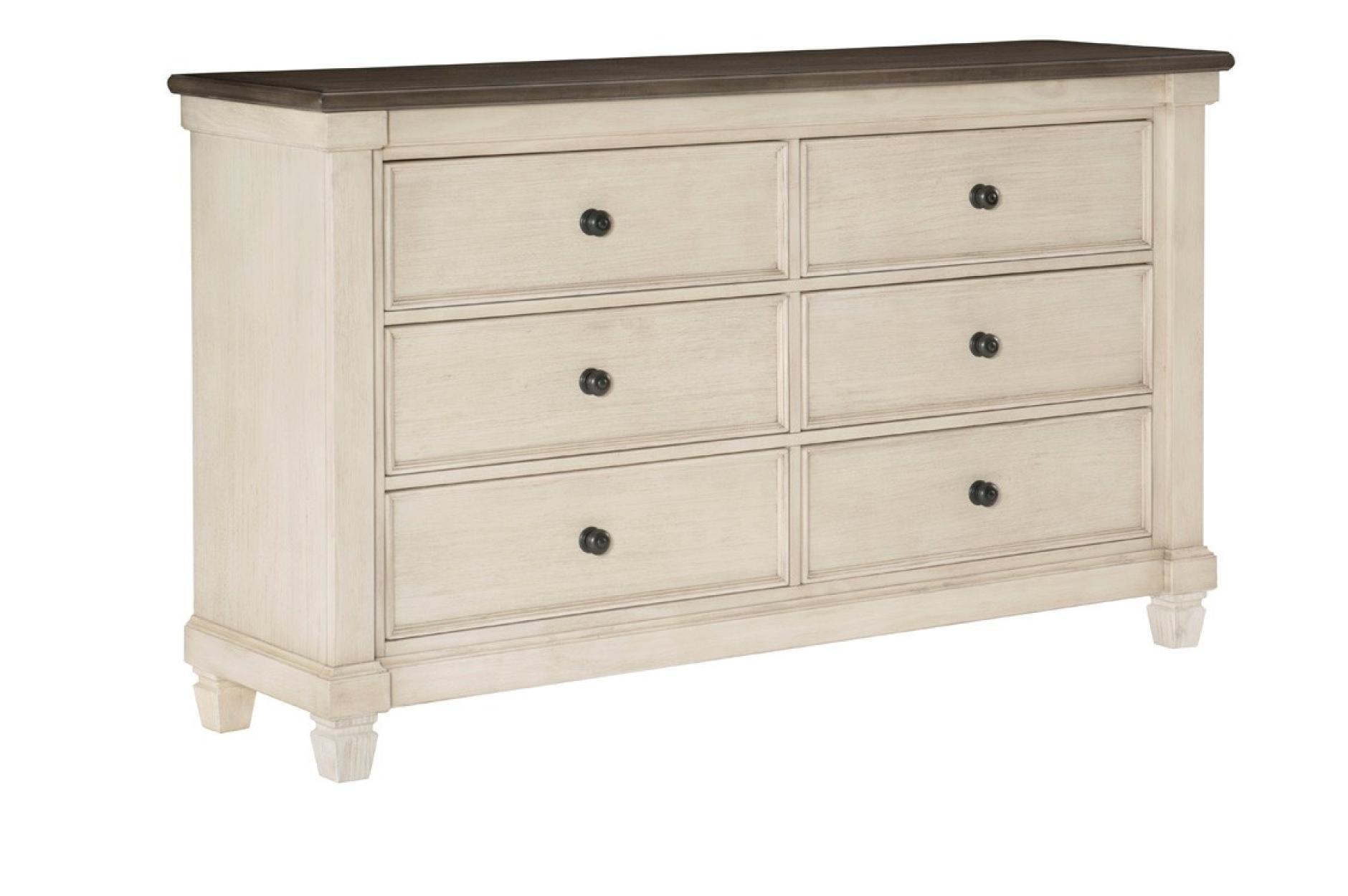 Homelegance - Weaver Dresser In Antique White - 1626-5 - ATL FURNITURE