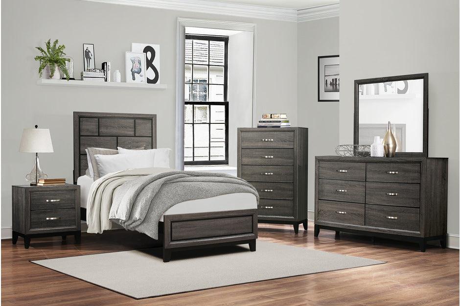 Homelegance - Davi 6 Piece Twin Bedroom Set - 1645T-1-6Set - ATL FURNITURE