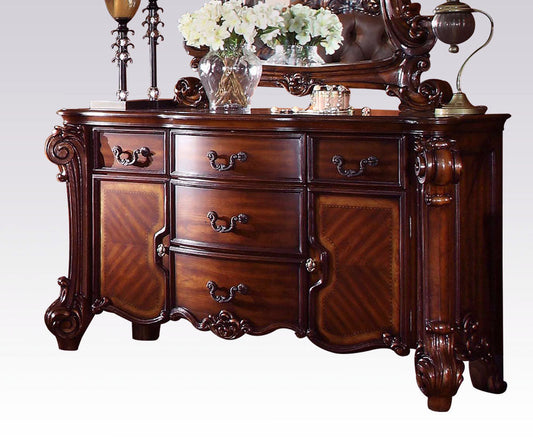 Acme Vendome Traditional Dresser/Server with Four Drawers and Two Doors in Cherry 22005 - ATL FURNITURE