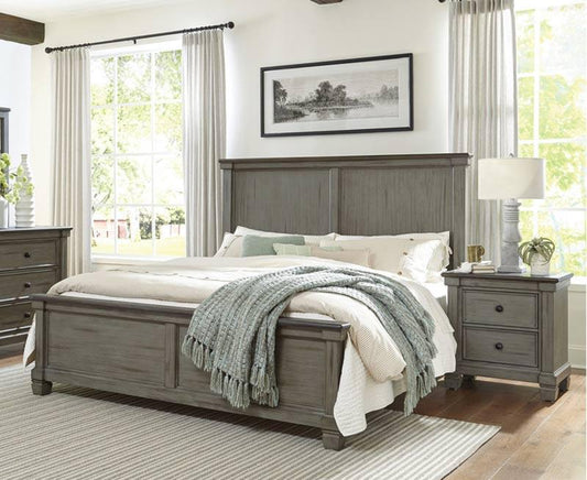 Homelegance - Weaver 3 Piece Queen Bedroom Set In Antique Gray - 1626Gy-1-3Set - ATL FURNITURE