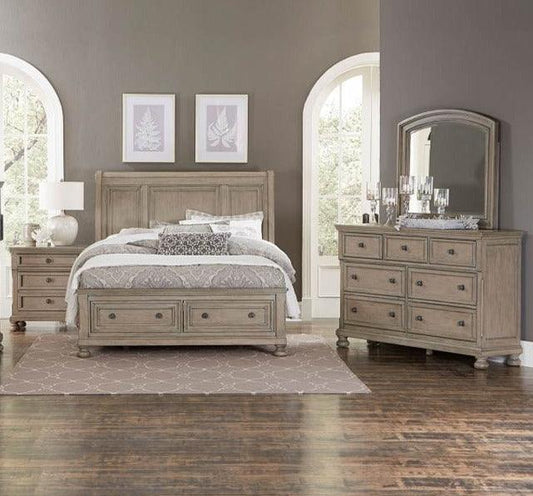 Homelegance - Bethel 5 Piece Queen Bedroom Set - 2259Gy-1-5 - ATL FURNITURE