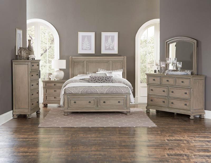 Homelegance - Bethel 5 Piece Queen Bedroom Set - 2259Gy-1-9 - ATL FURNITURE