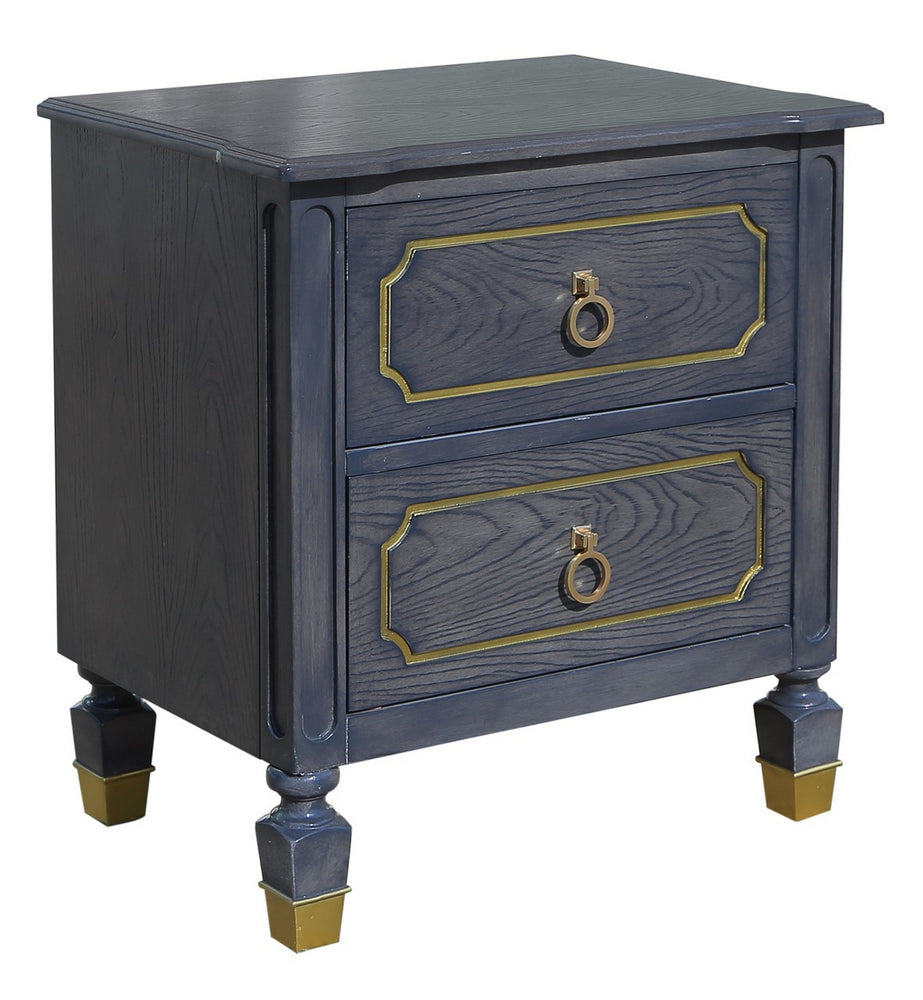 Acme Furniture House Marchese 2-Drawer Nightstand in Tobacco 28903 - ATL FURNITURE