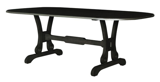 Acme Furniture House Beatrice Dining Table in Charcoal 68810 - ATL FURNITURE