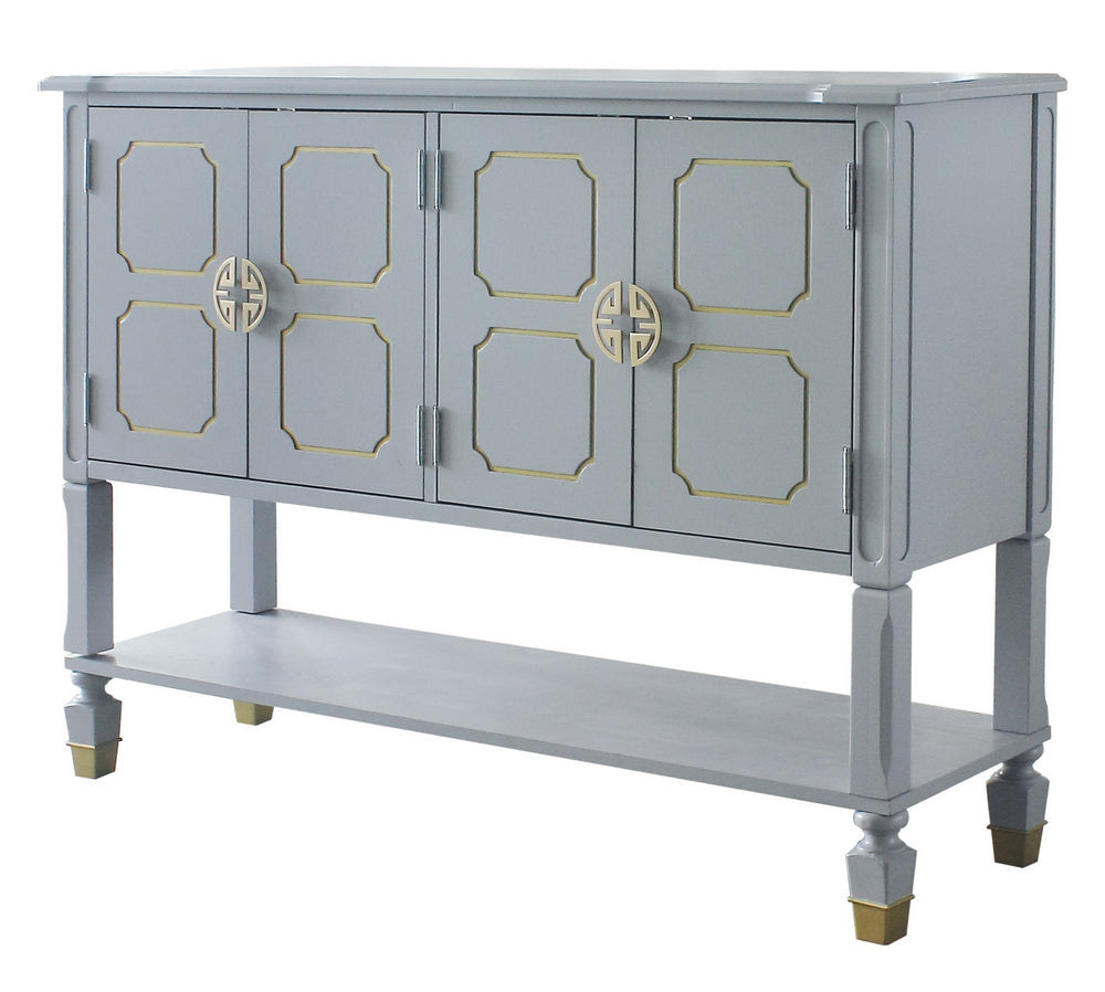 Acme Furniture House Marchese Server in Pearl Gray 68864 - ATL FURNITURE